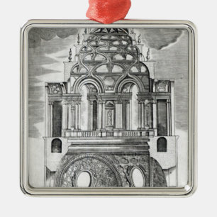 Illustratie architectuur metalen ornament