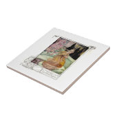 illustratie Assepoester Tile Tegeltje (Zijkant)