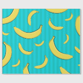 Illustratie bananen cadeaupapier (Vlak)