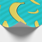 Illustratie bananen cadeaupapier (Hoek)