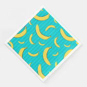 Illustratie bananen servet (Hoek)