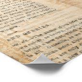  illustratie Baseball Newspapier Style Poster (Hoek)