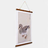  illustratie: Bean goose Hangend Wandkleed (Gebogen)