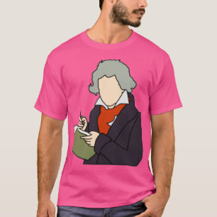 Illustratie Beethoven T-shirt