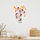 Illustratie  bergas poster (Keuken)