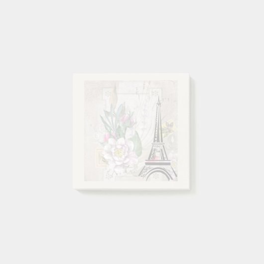 Illustratie  bloem- en oliefabriek post-it® notes (Voorkant)