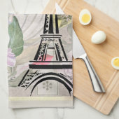 Illustratie  bloem- en oliefabriek theedoek (Quarter Fold)