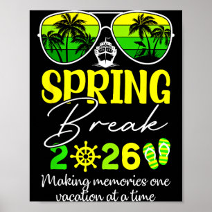 Illustratie Break For Spring Cruise 2026 Poster
