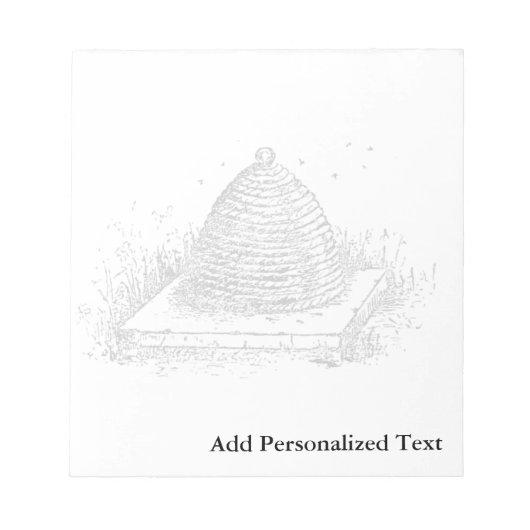  illustratie | BW | Bijenkorf Notitieblok (Voorkant)