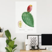 Illustratie Cactus Poster (Thuiskantoor)