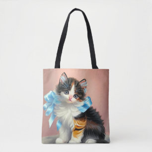 illustratie Calico Kitten Draagtas
