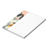illustratie Calico Kitten Notitieblok (Gedraaid)