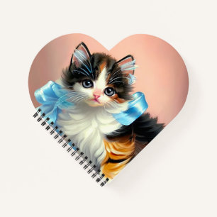 illustratie Calico Kitten Notitieboek