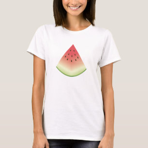 Illustratie Cartoon watermeloen Slice T-shirt