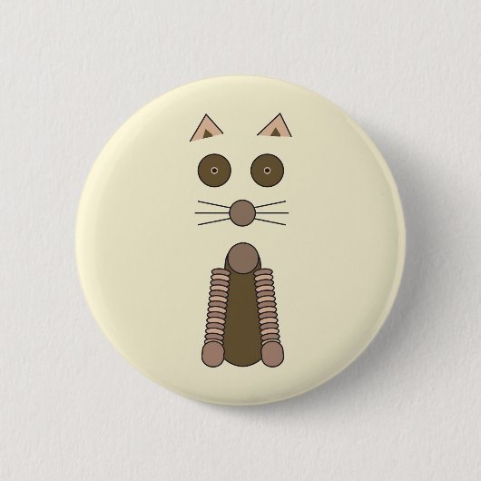 Illustratie CAT-tabel Ronde Button 5,7 Cm (Voorkant)