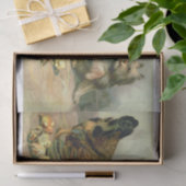 Illustratie Chicken Chick Dog Tissuepapier (Geschenk)