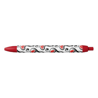 Illustratie Clef Love Music Zwarte Inkt Pen
