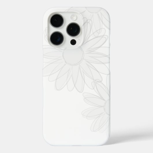 Illustratie Daisy Floral Case-Mate iPhone Case (Achterkant)