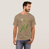 illustratie Dandelion T-shirt (Voorkant volledig)