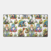 Illustratie Dinosaur Bureaumat (Voorkant)