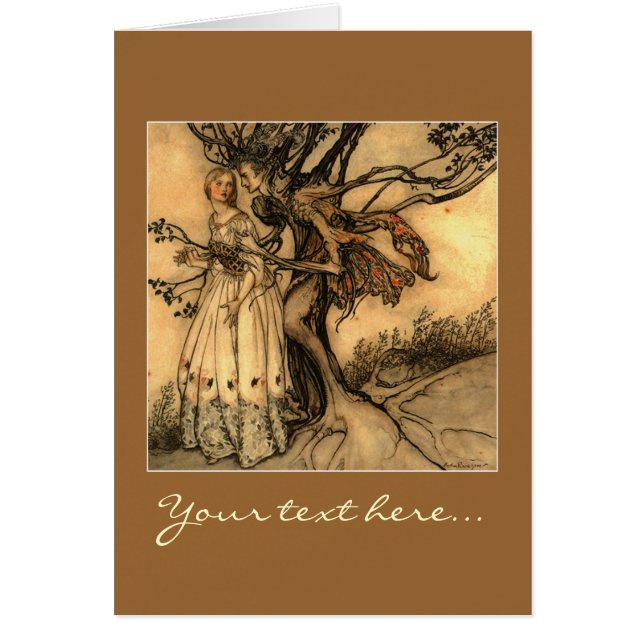 Illustratie door Arthur Rackham (Voorkant)