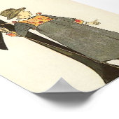 illustratie door Ottilia Adelborg Mini Poster (Hoek)