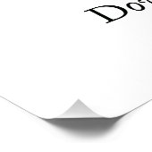 Illustratie Downy Woodpecker Perfect Poster (Hoek)