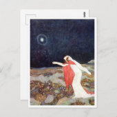  illustratie Edmund Dulac Briefkaart (Voorkant / Achterkant)