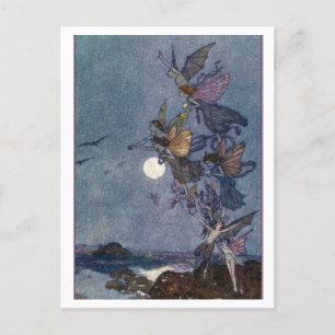  illustratie Edmund Dulac Fairies Briefkaart