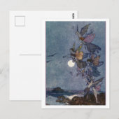  illustratie Edmund Dulac Fairies Briefkaart (Voorkant / Achterkant)
