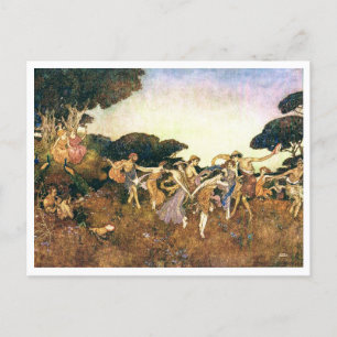  illustratie Edmund Dulac Tempest Briefkaart