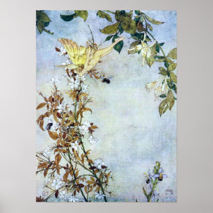  illustratie Edmund Dulac Tempest Poster