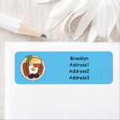 illustratie Engelse ontbijtcartoon Etiket (Insitu)