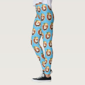 illustratie Engelse ontbijtcartoon Leggings (Links)