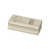 illustratie Engelse ontbijtcartoon Rubberstempel (Stempel)