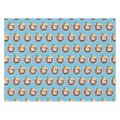 illustratie Engelse ontbijtcartoon Tafelkleed (Voorkant (Horizontaal))