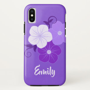 illustratie Floral iPhone X Hoesje
