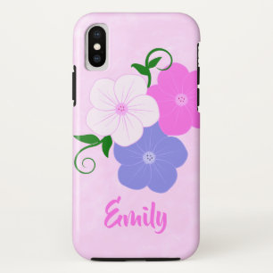illustratie Floral iPhone X Hoesje