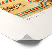  illustratie Floral Pattern Poster (Hoek)