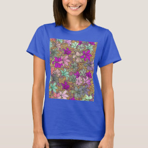 illustratie Floral Pattern T-shirt