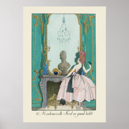 Illustratie Franse Mode George Barbier Poster