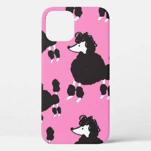 Illustratie franse poedel naadloos patter iPhone 12 hoesje