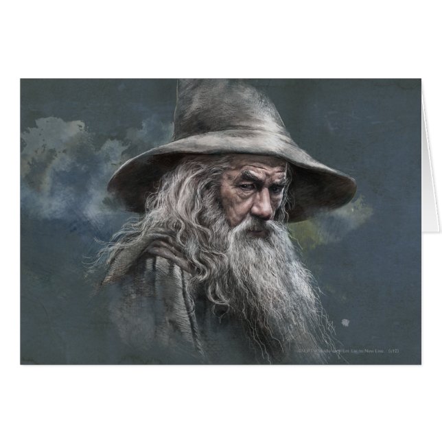 Illustratie Gandalf (Voorkant Horizontaal)