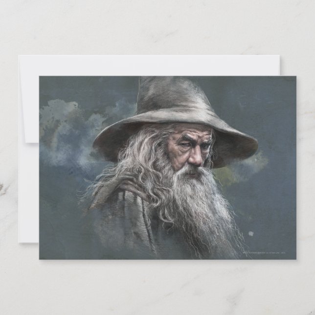 Illustratie Gandalf (Voorkant)