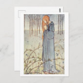  illustratie gebeden briefkaart (Voorkant / Achterkant)