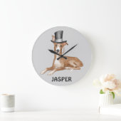 Illustratie Greyhound Dog  Grote Klok (Huis)