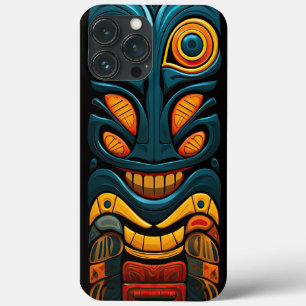 Illustratie Haida stijl inheemse Canada cultuur iPhone 13 Pro Max Hoesje