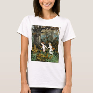 Illustratie Hansel en Gretel T-shirt