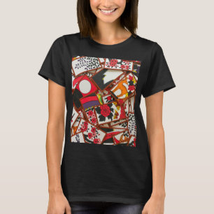 Illustratie Japanse afspeelkaarten (diverse) T-shirt