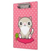 Illustratie Kat Cute Klembord (Links)